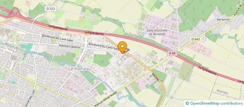 localisation de l'entreprise MONSIEUR XAVIER LAGRENET  TALENCE