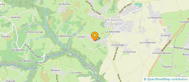 localisation de l'entreprise MONSIEUR XAVIER LANARD à CHABANIERE