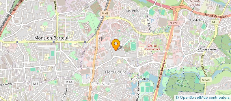 localisation de l'entreprise MONSIEUR XAVIER LANCIAUX à VILLENEUVE-D'ASCQ