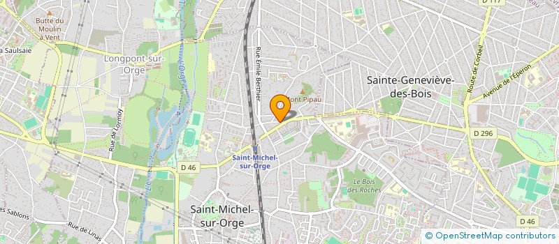 localisation de l'entreprise MONSIEUR XAVIER LANDREAU  SAINT-MICHEL-SUR-ORGE