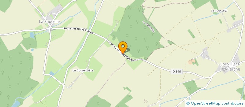 localisation de l'entreprise MONSIEUR XAVIER LANGLOIS à LA SAUCELLE