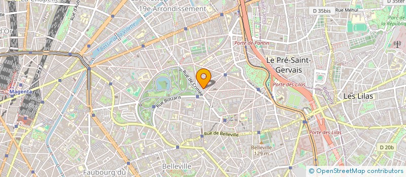 localisation de l'entreprise MONSIEUR XAVIER LAPLACE  PARIS