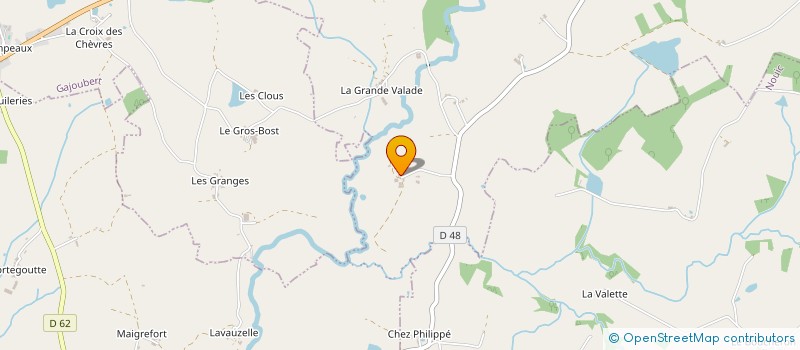 localisation de l'entreprise MONSIEUR XAVIER LASNIER à SAINT-MARTIAL-SUR-ISOP