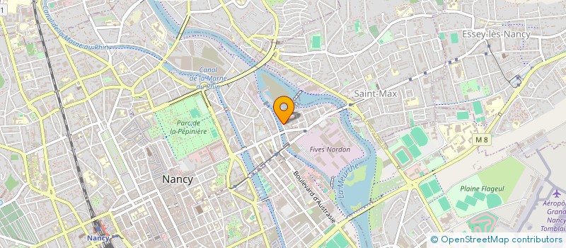 localisation de l'entreprise MONSIEUR XAVIER LAUMONIER  NANCY