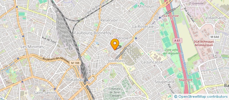 localisation de l'entreprise MONSIEUR XAVIER LAURENT à TOULOUSE
