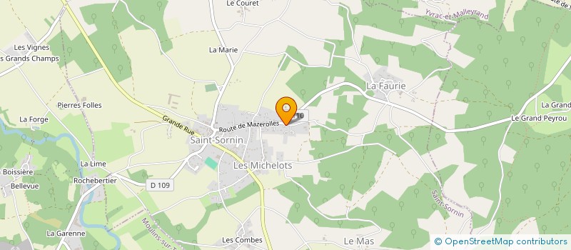 localisation de l'entreprise MONSIEUR XAVIER LAVILLE à SAINT-SORNIN