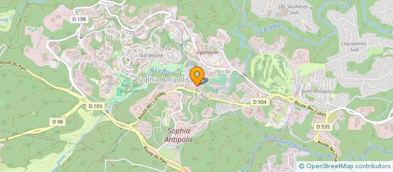 localisation de l'entreprise MONSIEUR XAVIER LE CERF  BIOT