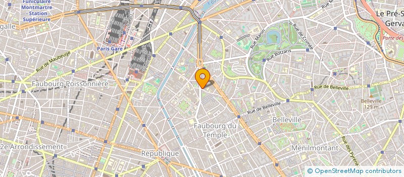 localisation de l'entreprise MONSIEUR XAVIER LE PAGE  PARIS