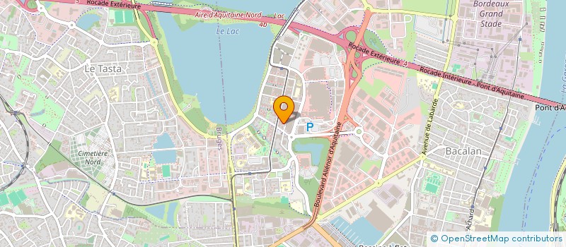 localisation de l'entreprise MONSIEUR XAVIER LE PAJOLEC  BORDEAUX