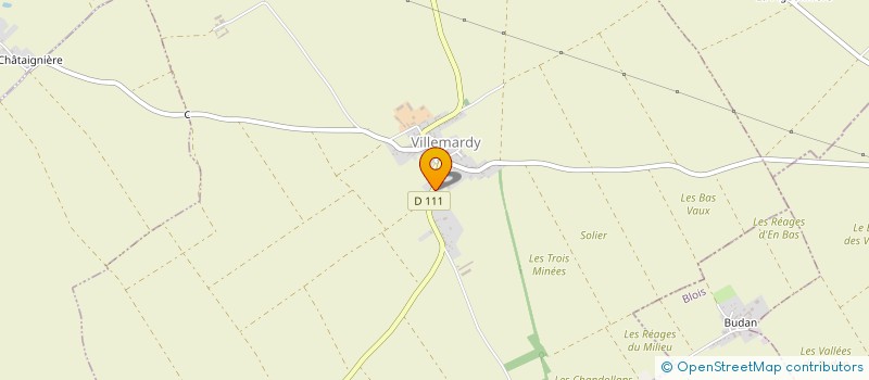 localisation de l'entreprise MONSIEUR XAVIER LE VAGUERESE  VILLEMARDY