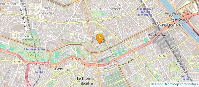 localisation de l'entreprise MONSIEUR XAVIER LE VAILLANT  PARIS