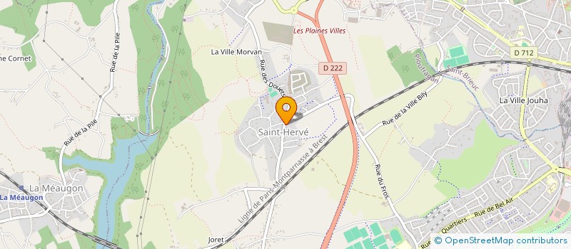 localisation de l'entreprise MONSIEUR XAVIER LEBRUN  PLOUFRAGAN