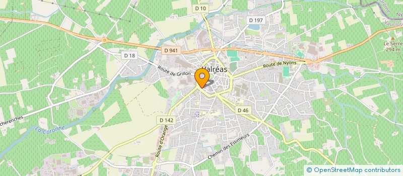 localisation de l'entreprise MONSIEUR XAVIER LEFEBVRE à VALREAS