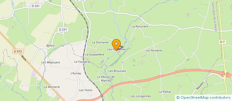 localisation de l'entreprise MONSIEUR XAVIER LEFEUVRE à LOLIF