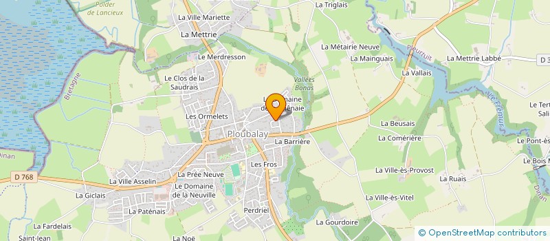 localisation de l'entreprise MONSIEUR XAVIER LEGENDRE à BEAUSSAIS-SUR-MER