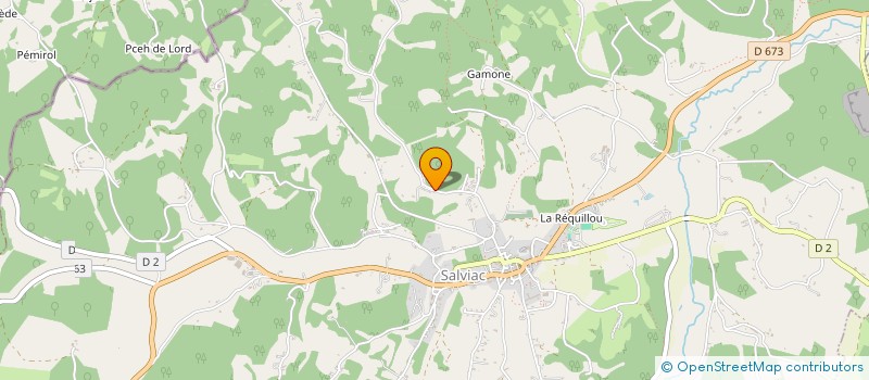 localisation de l'entreprise MONSIEUR XAVIER LEGLAIVE à SALVIAC