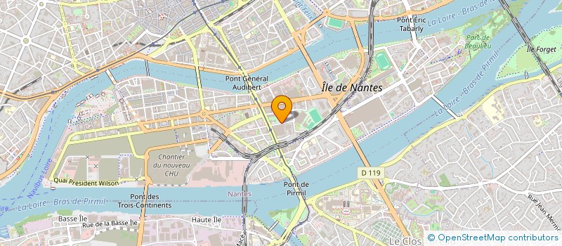 localisation de l'entreprise MONSIEUR XAVIER LEGRAND  NANTES