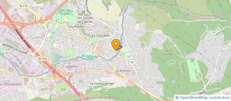 localisation de l'entreprise MONSIEUR XAVIER LEGRAND à VITROLLES