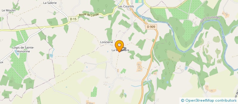 localisation de l'entreprise MONSIEUR XAVIER LEJEMTEL à PUTANGES-LE-LAC