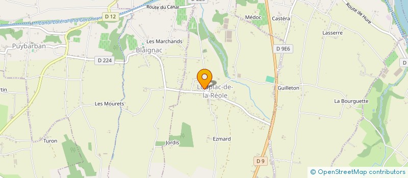 localisation de l'entreprise MONSIEUR XAVIER LELONG  MONGAUZY