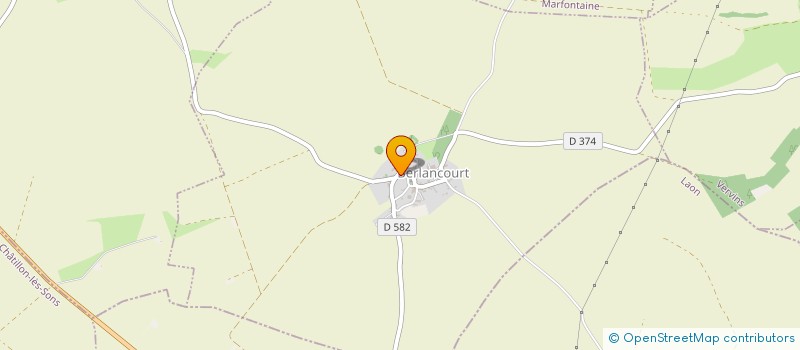 localisation de l'entreprise MONSIEUR XAVIER LENOBLE  BERLANCOURT