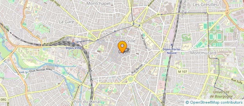 localisation de l'entreprise MONSIEUR XAVIER LENOIR à DIJON