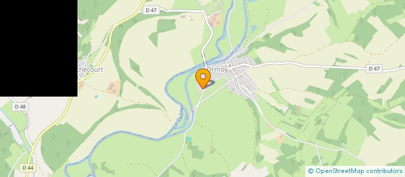 localisation de l'entreprise MONSIEUR XAVIER LEONARD à ORMOY