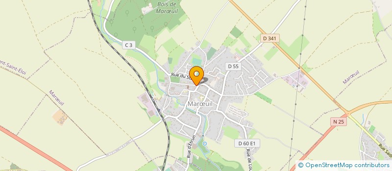 localisation de l'entreprise MONSIEUR XAVIER LEROUX  REALCAMP