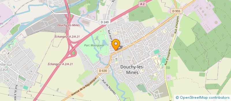 localisation de l'entreprise MONSIEUR XAVIER LERUN à DOUCHY-LES-MINES