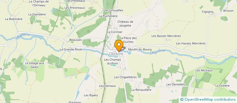 localisation de l'entreprise MONSIEUR XAVIER LESAGE à OBTERRE
