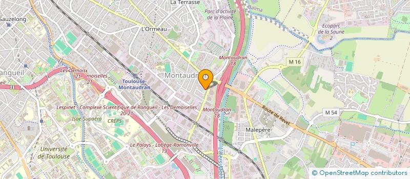 localisation de l'entreprise MONSIEUR XAVIER LESCIEUX  TOULOUSE