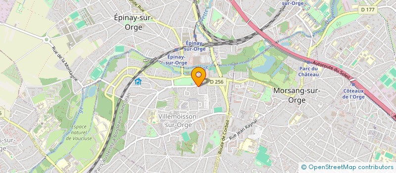 localisation de l'entreprise MONSIEUR XAVIER LESOURD à VILLEMOISSON-SUR-ORGE