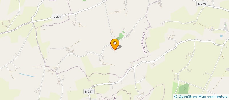 localisation de l'entreprise MONSIEUR XAVIER LETISSIER  COUESMES-VAUCE