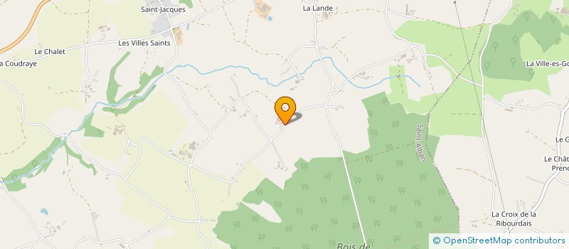 localisation de l'entreprise MONSIEUR XAVIER LEVEQUE  LAMBALLE-ARMOR