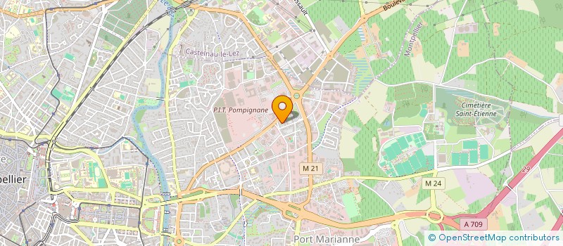 localisation de l'entreprise MONSIEUR XAVIER LEVY-VALENSI  MONTPELLIER