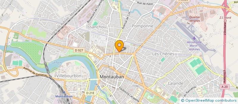 localisation de l'entreprise MONSIEUR XAVIER LICODIA  MONTAUBAN