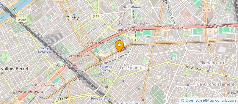 localisation de l'entreprise MONSIEUR XAVIER LLEDO  PARIS