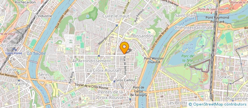 localisation de l'entreprise MONSIEUR XAVIER LOCHE  LYON