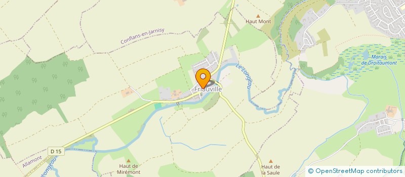 localisation de l'entreprise MONSIEUR XAVIER LOISON  HANNONVILLE-SUZEMONT