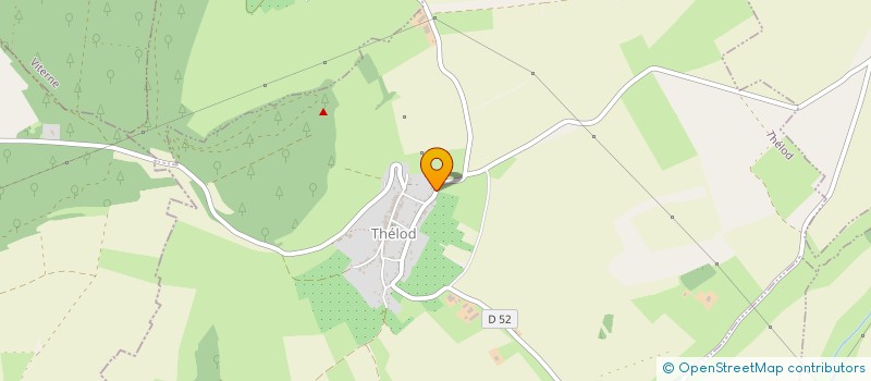 localisation de l'entreprise MONSIEUR XAVIER LOISY  THELOD