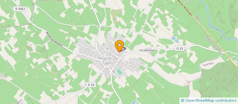 localisation de l'entreprise MONSIEUR XAVIER LOMBARD  ALIGNAN-DU-VENT
