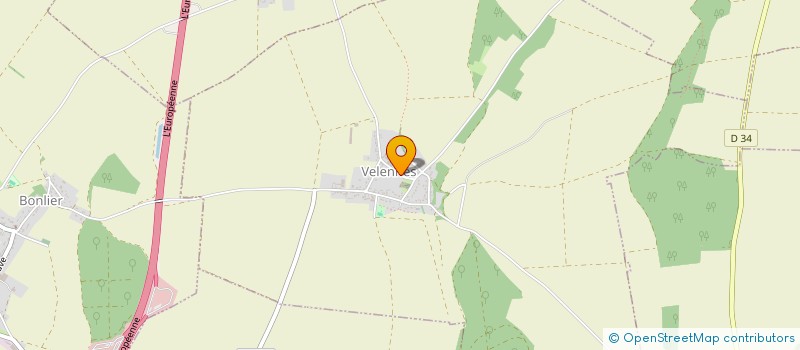 localisation de l'entreprise MONSIEUR XAVIER LONCKE  VELENNES