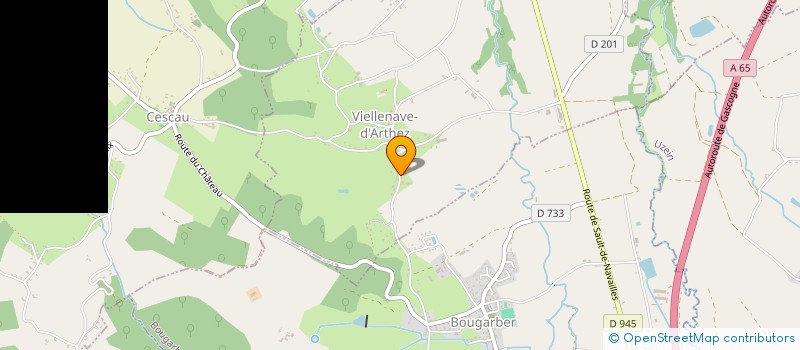 localisation de l'entreprise MONSIEUR XAVIER LOPEZ  VIELLENAVE-D'ARTHEZ