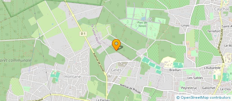 localisation de l'entreprise MONSIEUR XAVIER LORIAUD  SAINT-SULPICE-ET-CAMEYRAC