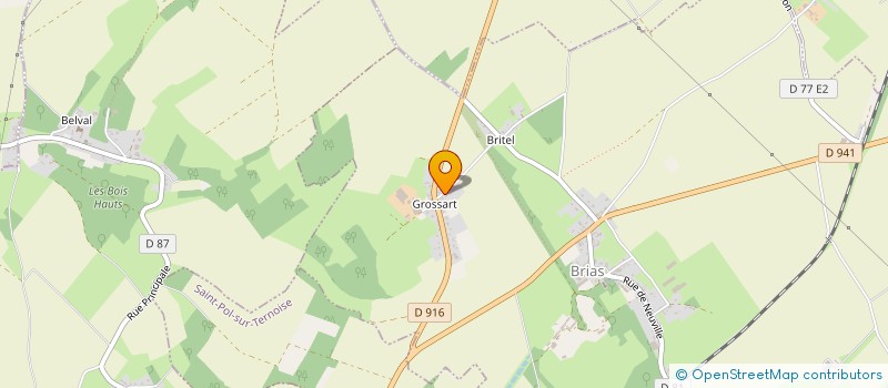 localisation de l'entreprise MONSIEUR XAVIER LOUCHET  BRIAS