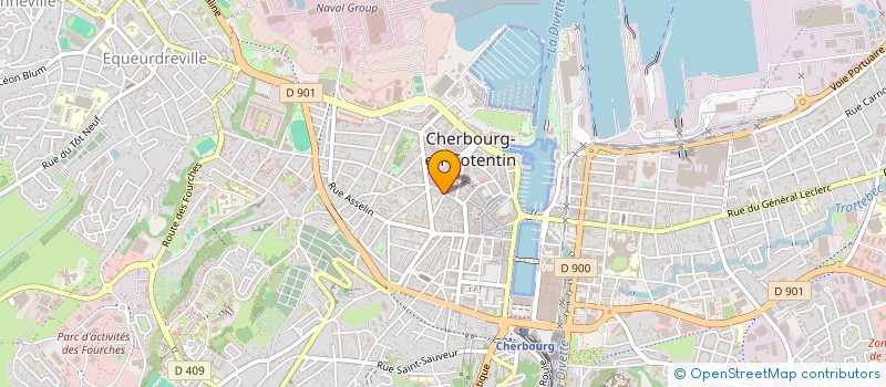 localisation de l'entreprise MONSIEUR XAVIER LUCAS  CHERBOURG-EN-COTENTIN