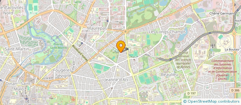 localisation de l'entreprise MONSIEUR XAVIER LUCIEN-REINETTE à RENNES