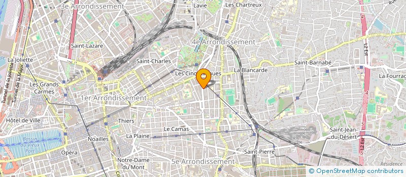 localisation de l'entreprise MONSIEUR XAVIER M à MARSEILLE