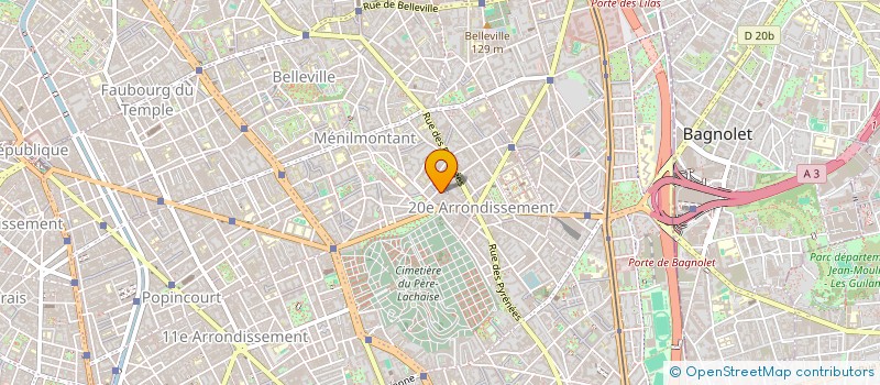 localisation de l'entreprise MONSIEUR XAVIER MABIRE  PARIS