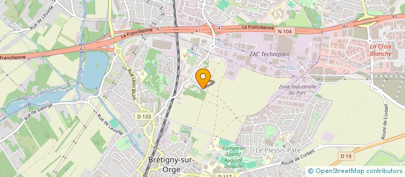 localisation de l'entreprise MONSIEUR XAVIER MACE à BRETIGNY-SUR-ORGE